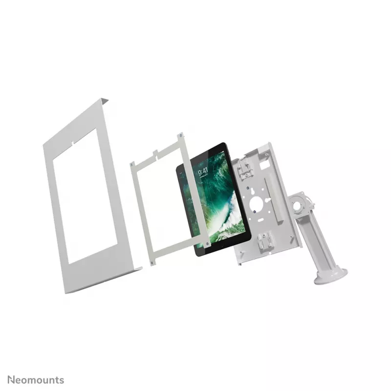 Neomounts DS15-640WH1 Tahvelarvuti alus lauale 9,7-11 tolli - lukustatav