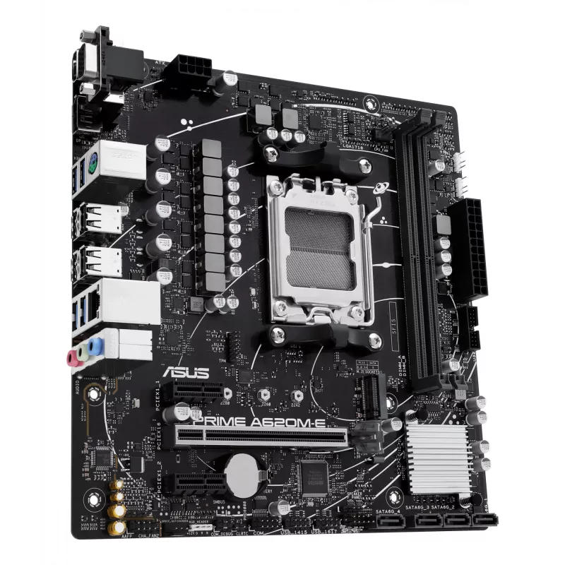 Emaplaat ASUS PRIME A620M-E-CSM AMD A620 pesa AM5 micro ATX
