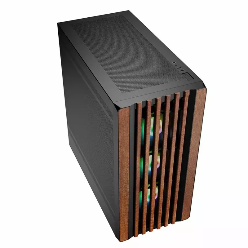 Arvuti korpus Sharkoon REBEL C70M RGB Full Tower Must, Puit