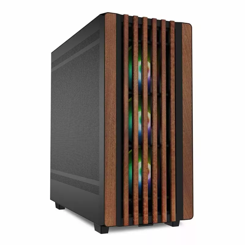 Arvuti korpus Sharkoon REBEL C70M RGB Full Tower Must, Puit