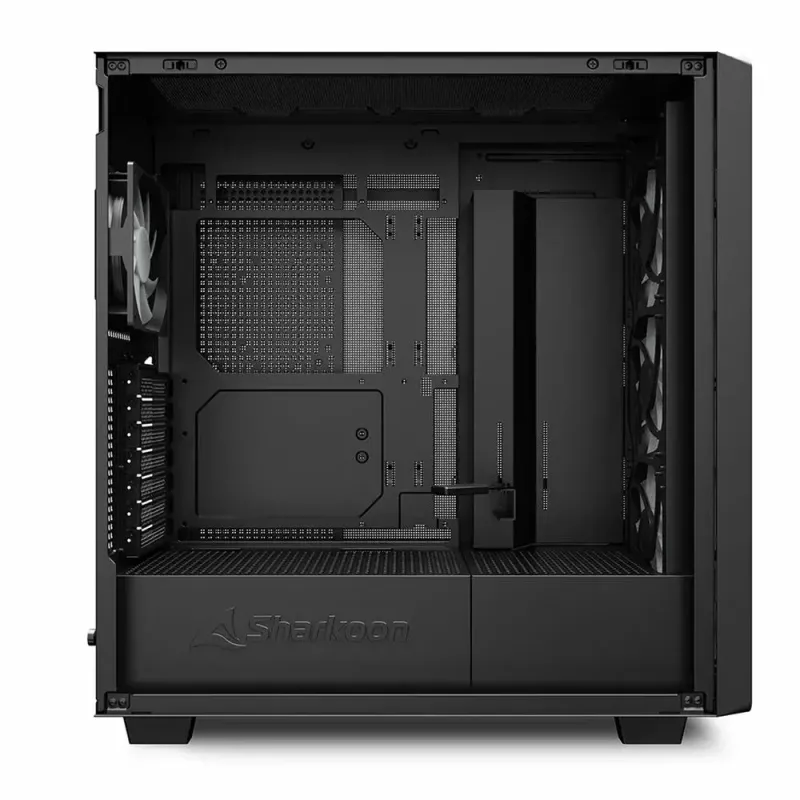 Arvuti korpus Sharkoon REBEL C70M RGB Full Tower Must, Puit