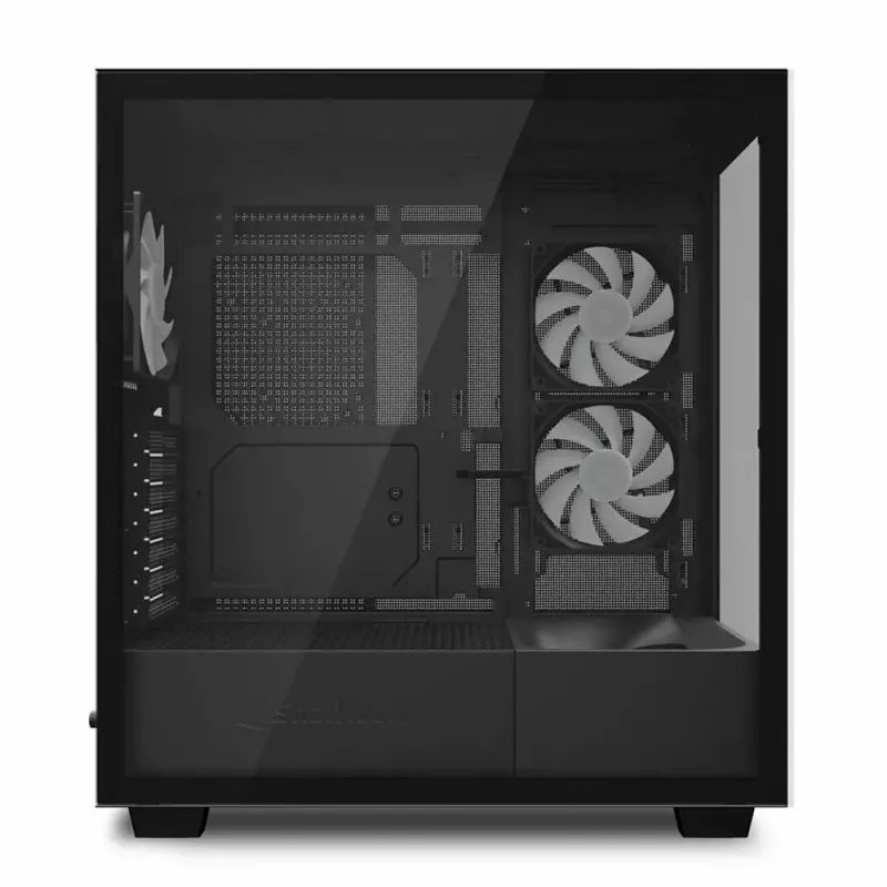 Arvuti korpus Sharkoon Rebel C60 Midi Tower must
