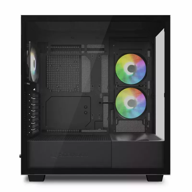 Arvuti korpus Sharkoon Rebel C60 Midi Tower must