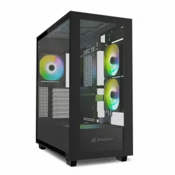 Arvuti korpus Sharkoon Rebel C60 Midi Tower must