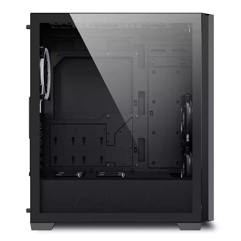 PC-korpus Sharkoon VS9 RGB Midi Tower Must