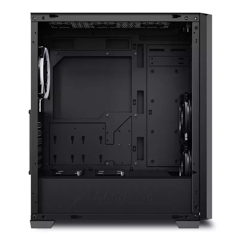 PC-korpus Sharkoon VS9 RGB Midi Tower Must