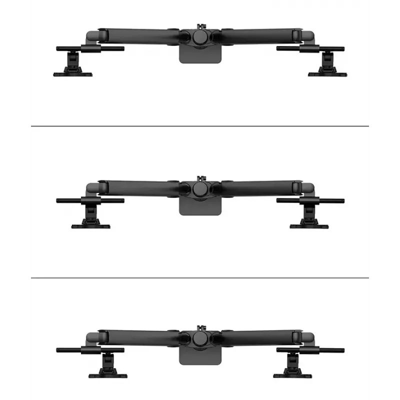 Neomounts DS65S-950BL2 Monitori käsi 24-34 tolli - gaasivedru - Topfix - mitme reguleerimisvõimalusega - 180°-piirik