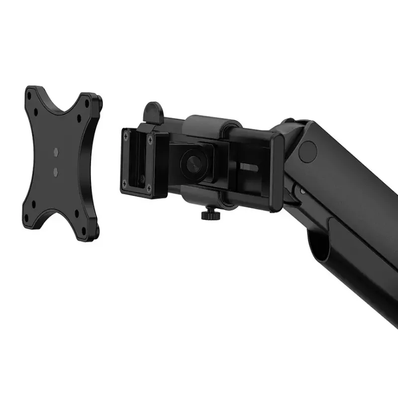 Neomounts DS65S-950BL2 Monitori käsi 24-34 tolli - gaasivedru - Topfix - mitme reguleerimisvõimalusega - 180°-piirik