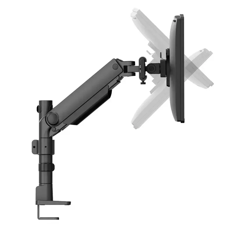 Neomounts DS65S-950BL2 Monitori käsi 24-34 tolli - gaasivedru - Topfix - mitme reguleerimisvõimalusega - 180°-piirik