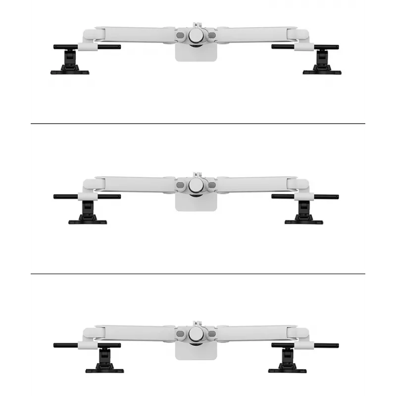 Neomounts DS65S-950WH2 Monitori käsi 24-34 tolli - gaasivedru - Topfix - mitmekülgselt reguleeritav - 180°-piirik