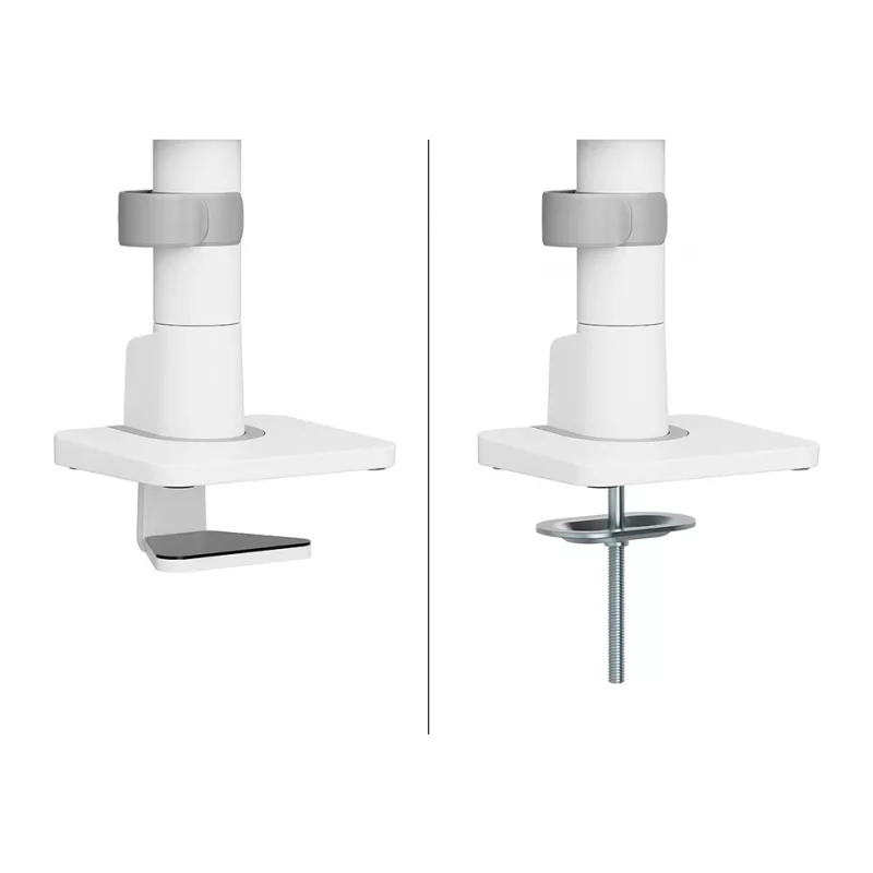 Neomounts DS65S-950WH2 Monitori käsi 24-34 tolli - gaasivedru - Topfix - mitmekülgselt reguleeritav - 180°-piirik