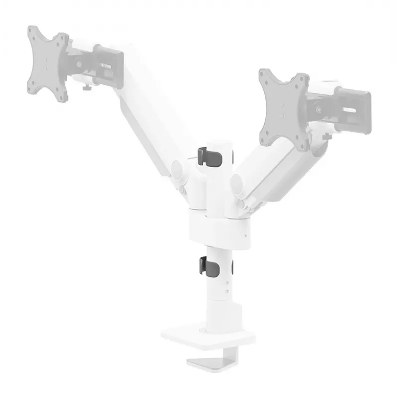 Neomounts DS65S-950WH2 Monitori käsi 24-34 tolli - gaasivedru - Topfix - mitmekülgselt reguleeritav - 180°-piirik