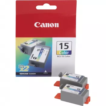 Tindikassett Canon BCI-15 3-värviline 3x15ml