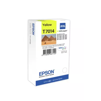 Epson tindikassett XXL kollane 3.4k, kollane, pigmenttint, 34.2 ml, 1 tk