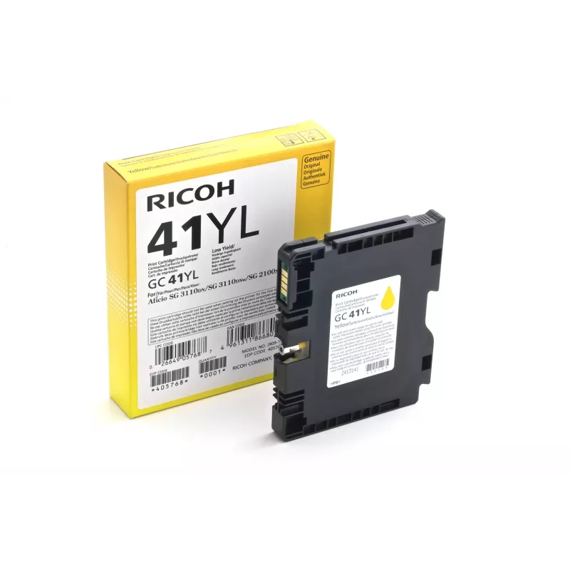 Ricoh 405768 tindikassett 1 tk Originaal Kollane