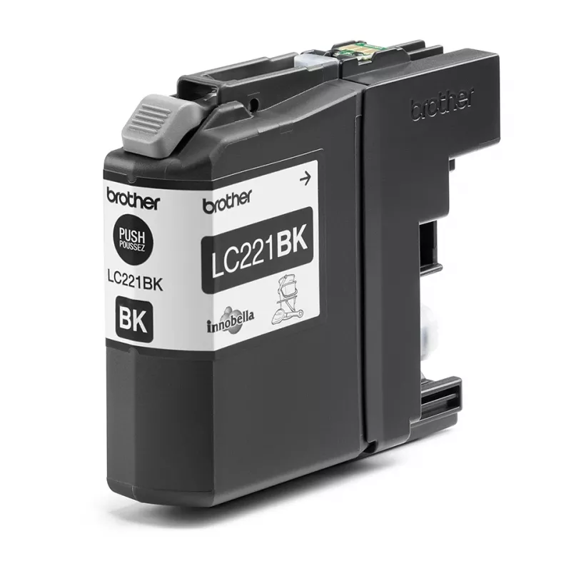 Brother LC221BK tindikassett 1 tk Originaal must