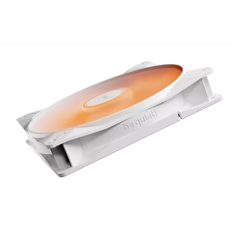 bequiet! LIGHT WINGS LX 140mm PWM 3-Pack White — 140×25 mm ventilaatorid, 1200 RPM, 95 m³/h, RGB LED-id