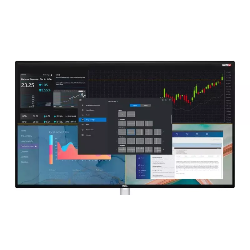 Monitor DELL UltraSharp U3423WE 34.1 tolli laiekraan Quad HD LCD 3440 x 1440
