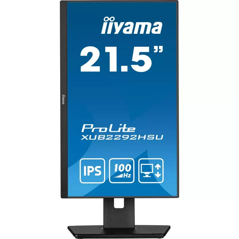 iiyama ProLite XUB2292HSU-B6 arvutimonitor 54,6 cm (21,5 tolli) 1920 x 1080 pikslit Full HD LED Must