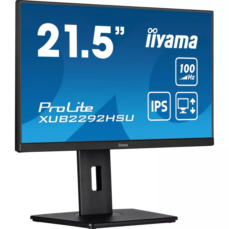 iiyama ProLite XUB2292HSU-B6 arvutimonitor 54,6 cm (21,5 tolli) 1920 x 1080 pikslit Full HD LED Must