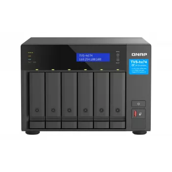 QNAP TVS-H674T-I5-32G NAS/salvestusserver Torn Intel® Core™ i5 i5-12400 32 GB DDR4 HDD QNAP QTS Must