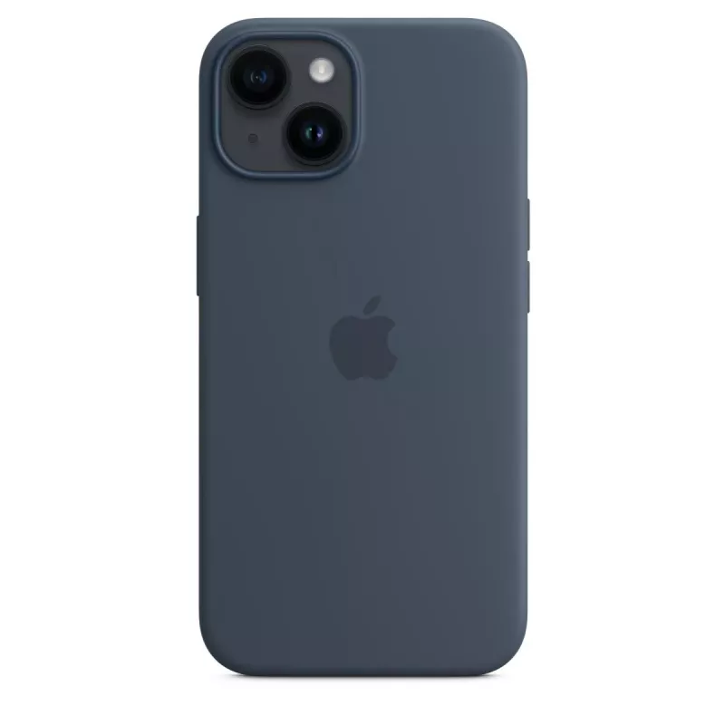APPLE iPhone 14 - Silikoonümbris MagSafe'iga - Tormisinine