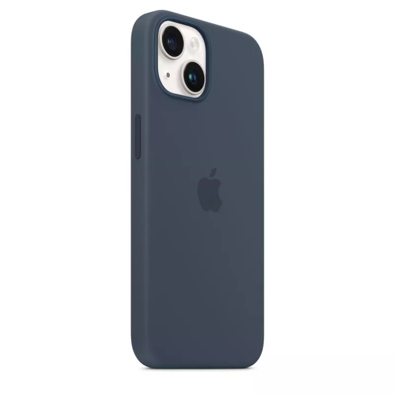 APPLE iPhone 14 - Silikoonümbris MagSafe'iga - Tormisinine