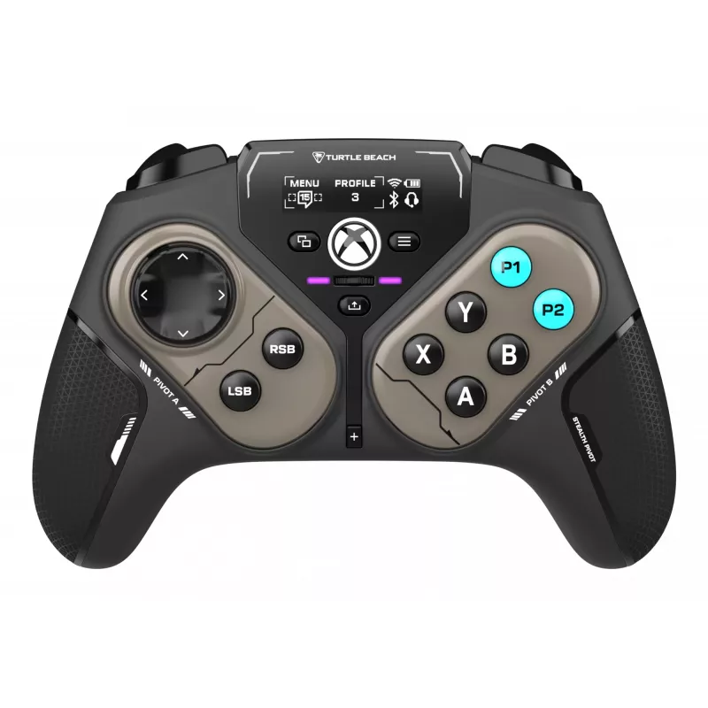 Turtle Beach Stealth Pivot juhtmeta nutikas mängukontroller pöörlevate moodulite, kuvariga, Hall-efektiga pulkade ja ümbermääratavate nuppudega Windows PC-le, Xbox Series X/S-le ja Xbox One'ile
