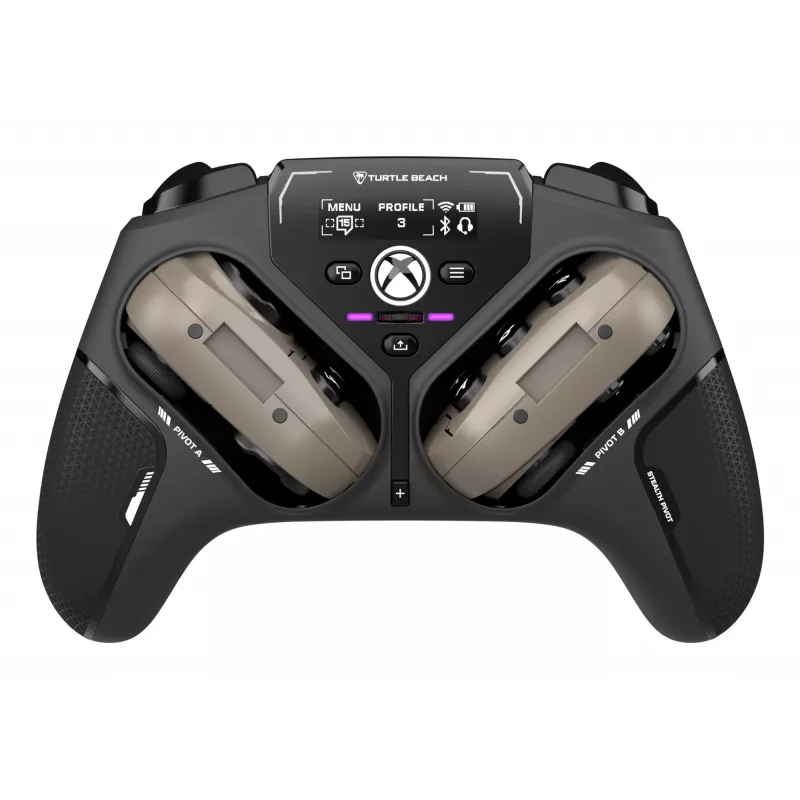 Turtle Beach Stealth Pivot juhtmeta nutikas mängukontroller pöörlevate moodulite, kuvariga, Hall-efektiga pulkade ja ümbermääratavate nuppudega Windows PC-le, Xbox Series X/S-le ja Xbox One'ile