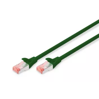 DIGITUS patch-kaabel Vaskjuht - CAT6 - S/FTP - Haardumiskindel - 3m - roheline