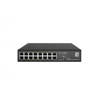 Hallatav lüliti LevelOne Hilbert 10” 16-port Gigabit Smart Lite Switch