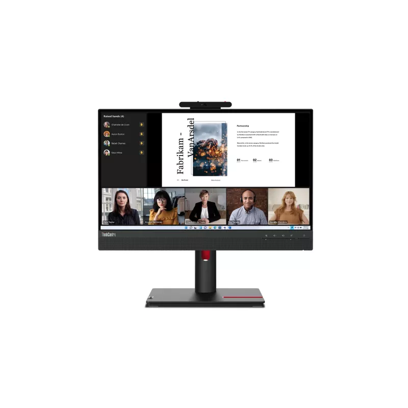 Lenovo ThinkCentre Tiny-In-One 22 Gen 5 arvutimonitor 54,6 cm (21,5 tolli) 1920 x 1080 pikslit Full HD LED must