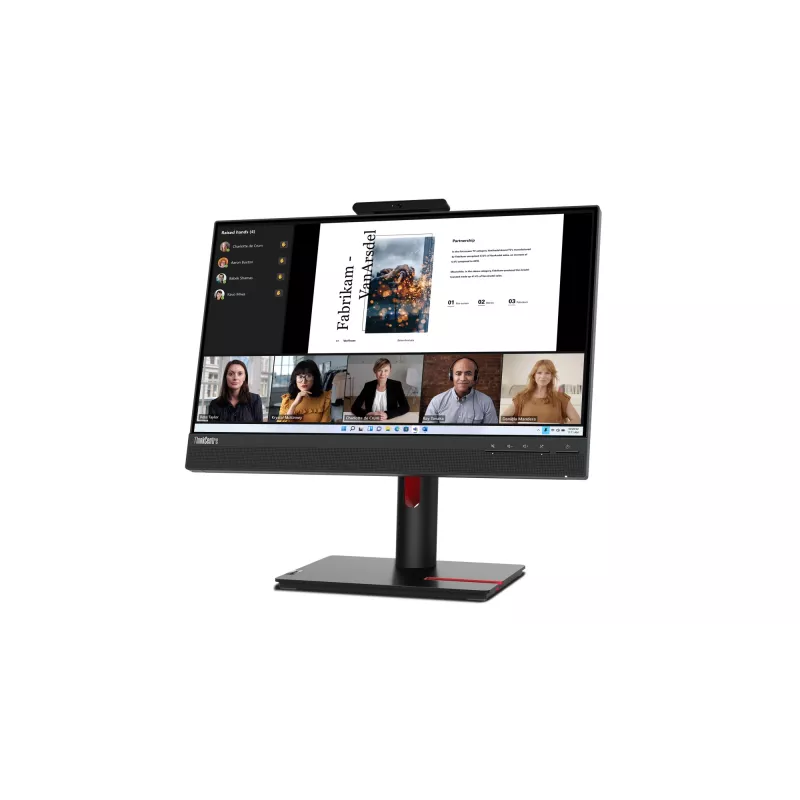 Lenovo ThinkCentre Tiny-In-One 22 Gen 5 arvutimonitor 54,6 cm (21,5 tolli) 1920 x 1080 pikslit Full HD LED must