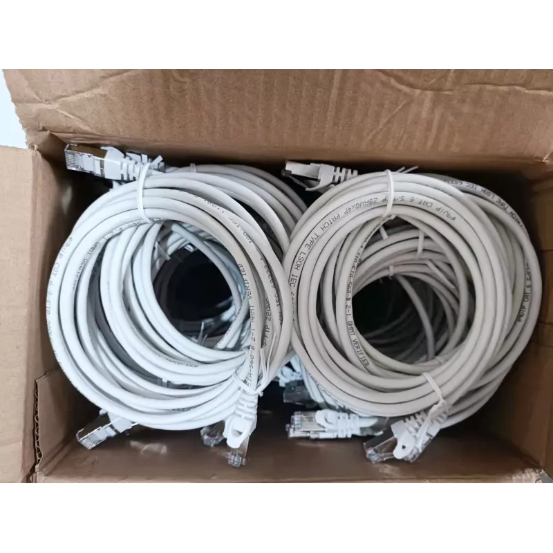 Equip Cat.6 S/FTP paranduskaabel, 3,0 m, valge, 50 tk/komplekt, 3 m, Cat6, S/FTP (S-STP), RJ-45, RJ-45, valge
