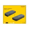 DELOCK DisplayPort 1.4 KVM-lüliti 8K 30Hz USB 3.0 + Audio