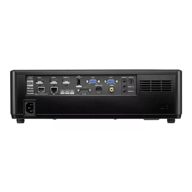 Optoma ZU607TST lühikese projektsioonikaugusega laserprojektor, DLP, WUXGA 1920x1200, 6000 ANSI lumeni, must