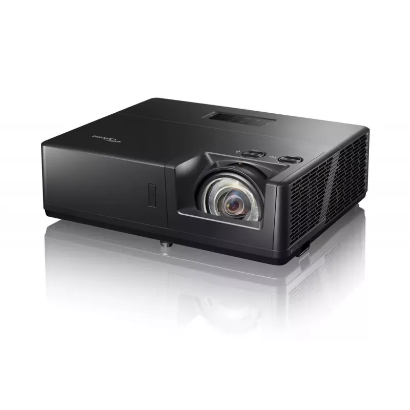 Optoma ZU607TST lühikese projektsioonikaugusega laserprojektor, DLP, WUXGA 1920x1200, 6000 ANSI lumeni, must