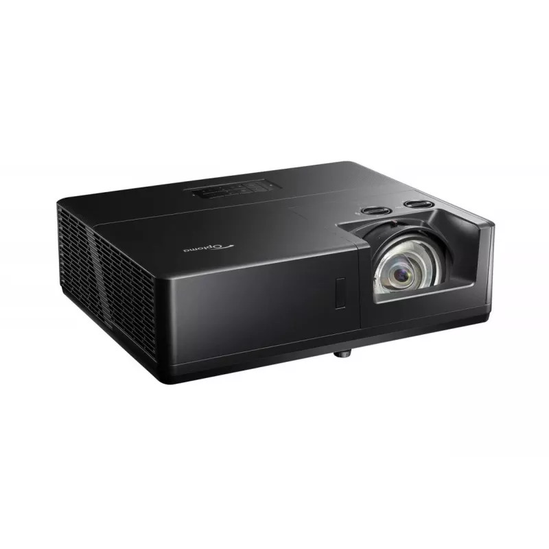 Optoma ZU607TST lühikese projektsioonikaugusega laserprojektor, DLP, WUXGA 1920x1200, 6000 ANSI lumeni, must