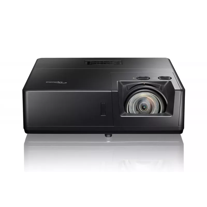 Optoma ZU607TST lühikese projektsioonikaugusega laserprojektor, DLP, WUXGA 1920x1200, 6000 ANSI lumeni, must