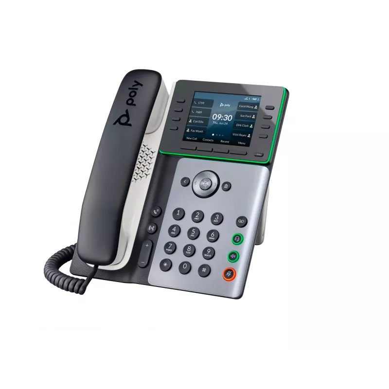 HP Poly Edge E350 IP-telefon ja PoE-toega, IPS, 320 x 240 pikslit, 4:3, WPA2-Enterprise, EAP-TLS, HTTPS, ENERGY STAR, RoHS, Federal Communications Commission (FCC), CE, BSMI