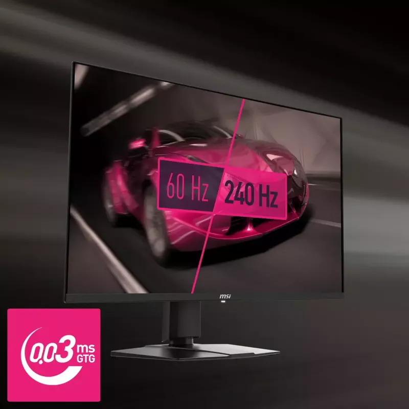 MSI MPG 321URXDE QD-OLED arvutimonitor 80 cm (31,5 tolli) 3840 x 2160 pikslit 4K Ultra HD must