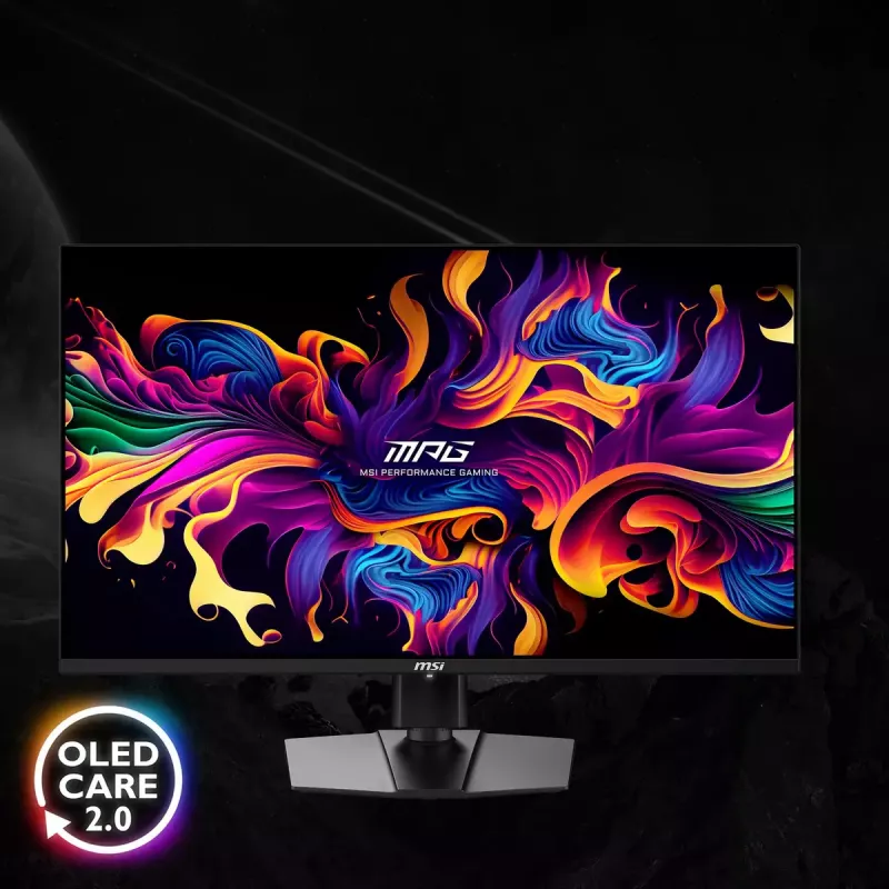 MSI MPG 321URXDE QD-OLED arvutimonitor 80 cm (31,5 tolli) 3840 x 2160 pikslit 4K Ultra HD must