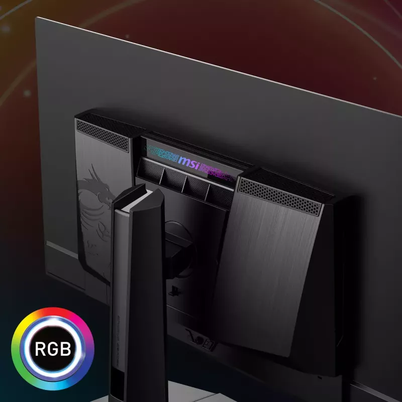 MSI MPG 321URXDE QD-OLED arvutimonitor 80 cm (31,5 tolli) 3840 x 2160 pikslit 4K Ultra HD must