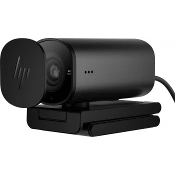 HP 965 4K voogedastuse veebikaamera, 8 MP, 3840 x 2160 pikslit, Full HD, 60 kaadrit sekundis, 1280x720@30fps, 1280x720@60fps, 1920x1080@30fps, 1920x1080@60fps, 3840x2160@30fps, USB