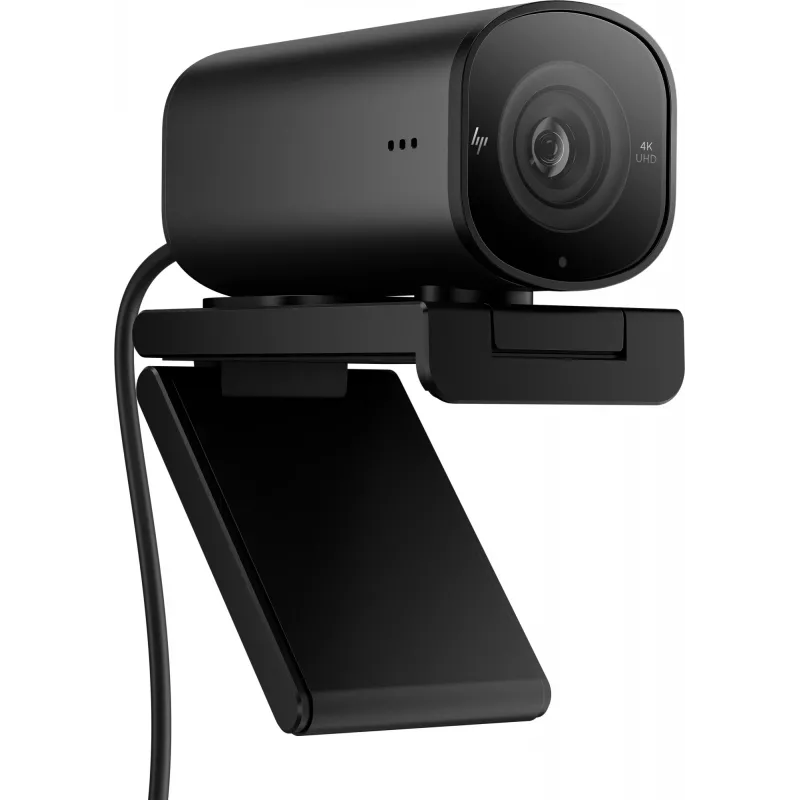 HP 965 4K voogedastuse veebikaamera, 8 MP, 3840 x 2160 pikslit, Full HD, 60 kaadrit sekundis, 1280x720@30fps, 1280x720@60fps, 1920x1080@30fps, 1920x1080@60fps, 3840x2160@30fps, USB