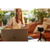 HP 965 4K voogedastuse veebikaamera, 8 MP, 3840 x 2160 pikslit, Full HD, 60 kaadrit sekundis, 1280x720@30fps, 1280x720@60fps, 1920x1080@30fps, 1920x1080@60fps, 3840x2160@30fps, USB