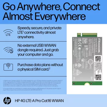 HP 4G LTE-A Pro Cat16 WWAN-liidesekaardid/adapter