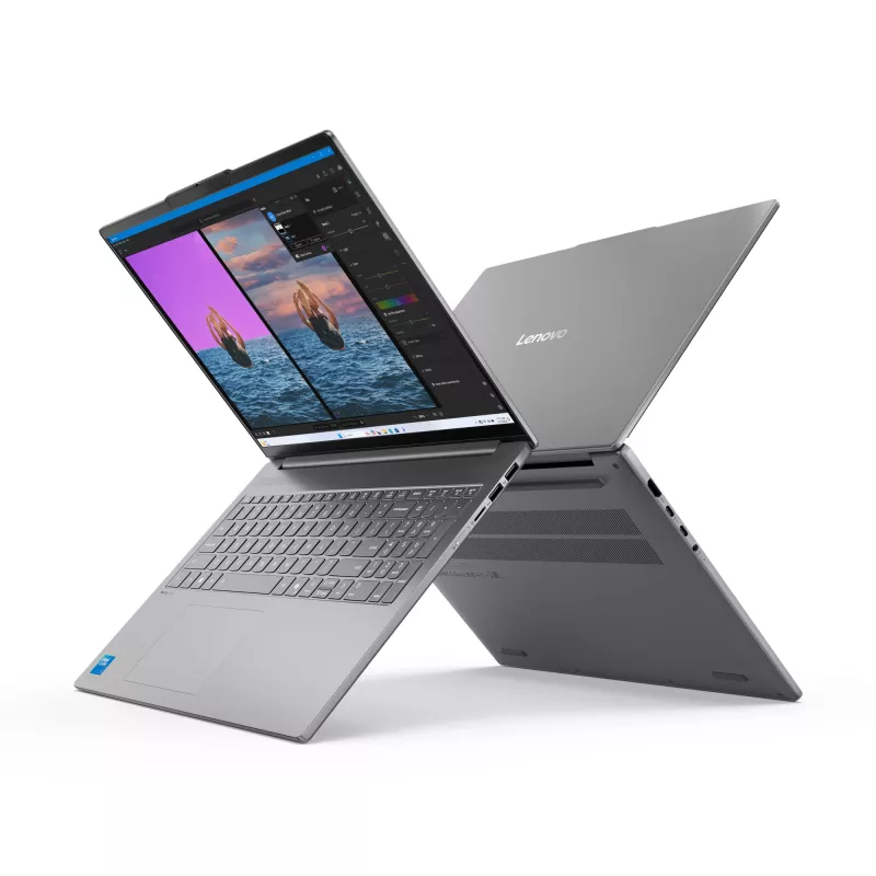 Lenovo IdeaPad õhuke 5 16IRH10R Intel Core 7 240H sülearvuti 40,6 cm (16 tolli) 2.8K 32 GB DDR5-SDRAM 1 TB SSD Wi-Fi 7 (802.11be) Windows 11 Home Saksa Hall