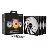 be quiet LIGHT WINGS LX 140mm PWM High Speed 3-Pack Must Arvuti korpuse ventilaator 14 cm 3 tk