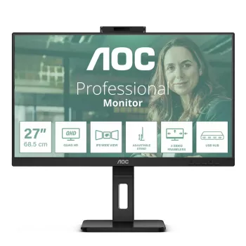 AOC Q27P3QW arvutimonitor 68,6 cm (27 tolli) 2560 x 1440 pikslit Quad HD must